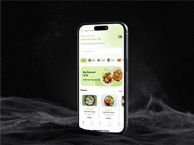 Food Delivery App app design clean design delivery app food app food app ui design food delivery app food design food order minimal mobile app restaurant app ui ux