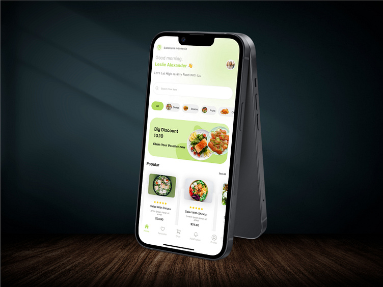 Food Delivery App by Farjana Akter on Dribbble