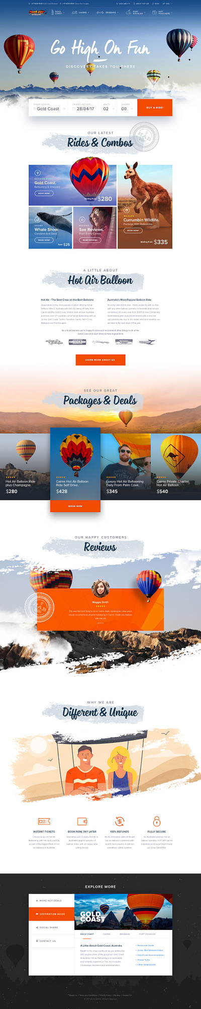 Travel Web Design graphic design illustration typography ui design web design