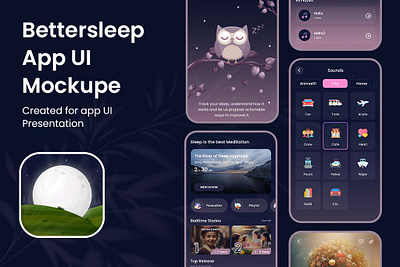 Bettersleep App Ui Mockupe