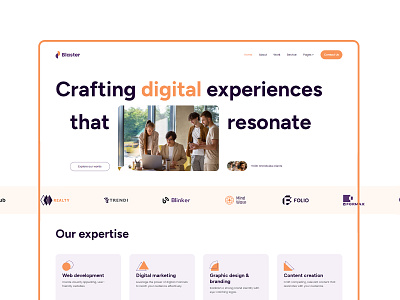 Digital Studio Website Template best agency consulting agency creative agency digital studios minimal agency