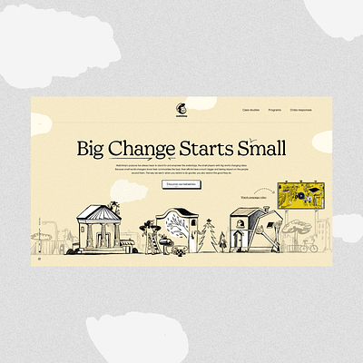 Mailchimp: Big Change Starts Small campaign illustrations mailchimp platform website