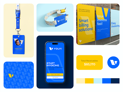 Brand Identity for Billing Software billing logo brand color brand identity branding design id card illustration invoice invoice logo letter logo logo logo design paper logo software logo typography v