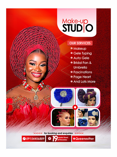 Make-up Studio Flyer Design