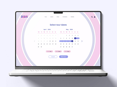 Design: Calendar design ui