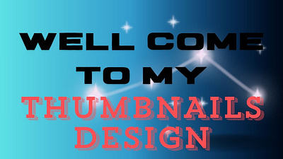 YOUTUBE THUMBNAILS DESIGN 3d animation branding graphic design logo motion graphics