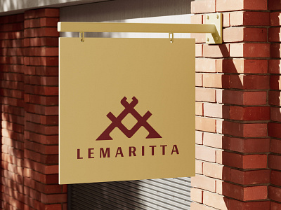 LEMARITTA - Signboard brand design brand identity branding branding design design furniture graphic design logo brands logo design logo designer logo mark logos logotype minimalist logo modern logo signboard