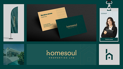 Homesoul - Properties 3d animation branding graphic design logo motion graphics ui