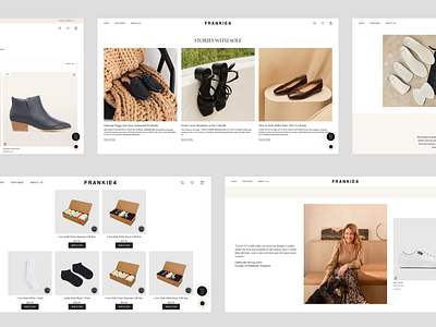Franki4 Website Design animation creative agency portfolio design ui ux design