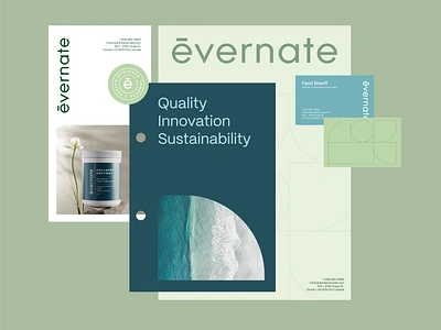 Evernate Branding & Packaging Design branding branding acency design emblem f health healthy label logo logotype medical medicine packaging packaging design supplement supplement branding supplement design supplement packaging vitamins wellness