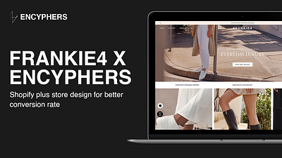 ENCYPHERS X FRANKIE4 case study encyphers ui ui ux design ux website design