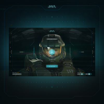 Halo: Becoming Master Chief campaign halo master chief ui website