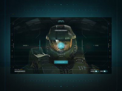 Halo: Becoming Master Chief campaign halo master chief ui website