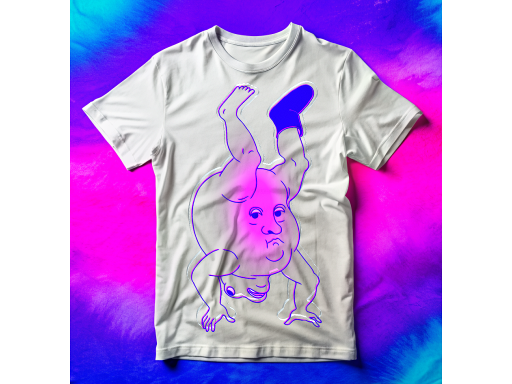 Demonic Tees apparel branding bright bruegel character design clothing concept demons design fashion garish graphic design illustration medieval modern print psychedelic surreal transparent trendy