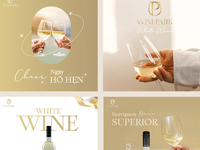 [Branding] WINEPARK branding graphic design social media post