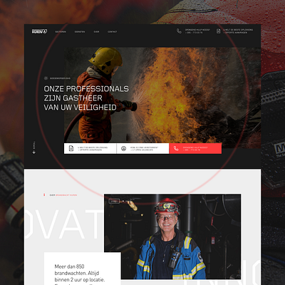 BWH brandwacht huren bwh design ui website