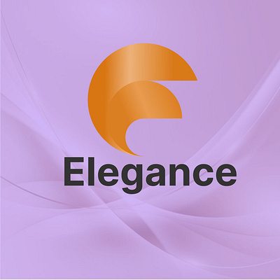 Elegance logo 3d branding graphic design letter e logo modern
