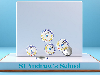 St Andrew's School for Girls advertising badges brand identity campaign logo marketing print social media