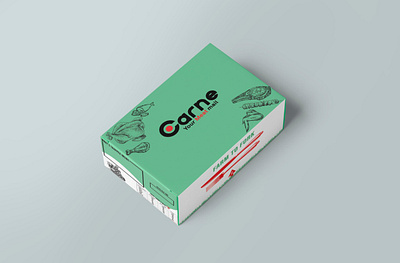 delivery box mockup