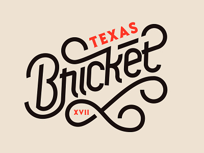Lettering Logo Design - Texas Bricket branding calligraphy design font fonts lettering logo typography