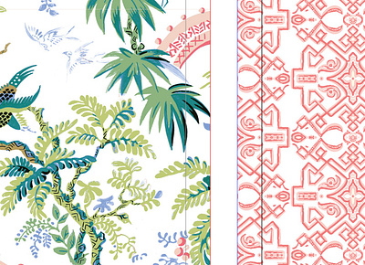 Pattern Design for Textile and Planner