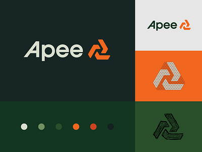 Apee – Branding abstract brand identity logo mark symbol