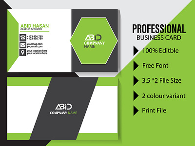 Business card Design Project graphic design inspiration logo