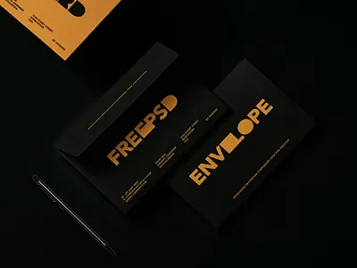 Free Invitation Stationery Envelope Psd Mockup branding mockup design mockup stationary mockup