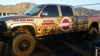 Walt and Son Truck Wrap