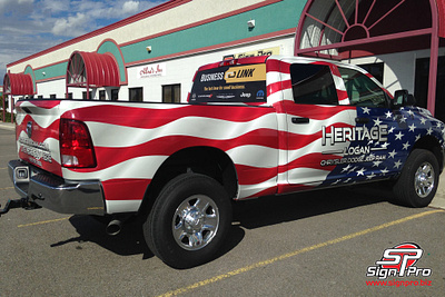 Heritage Truck Wrap