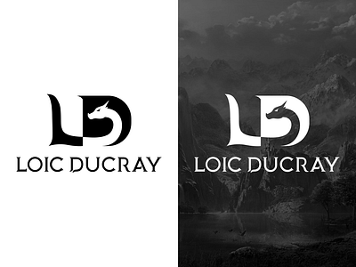 Logo Design - Loïc Ducray #3 album design design art dragon dragon logo epic fantaisy graphic graphic design illustration logo logo design logotype loïc ducray medieval music logo orchestral the beginning vector vector art