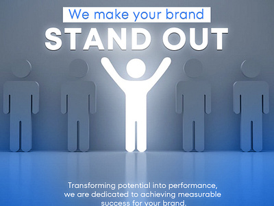 STAND OUT brand branding social media agency stand out standout