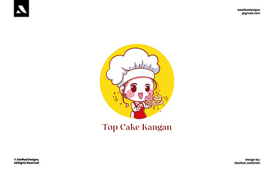 Top Cake Kangan Logo Design abolfazl designs bakery bakery branding bakery logo bakerylogo branding cake cake logo cake shop cakes chef logo confectionery cooking logo croissant cupcake logo food logo label logo logo design top