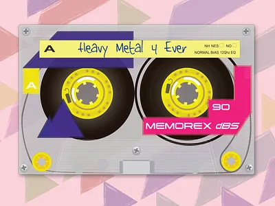 Cassette Nostalgia ai graphic design illustration nostalgia vintage
