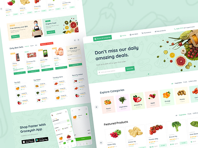 Grocery Website & App