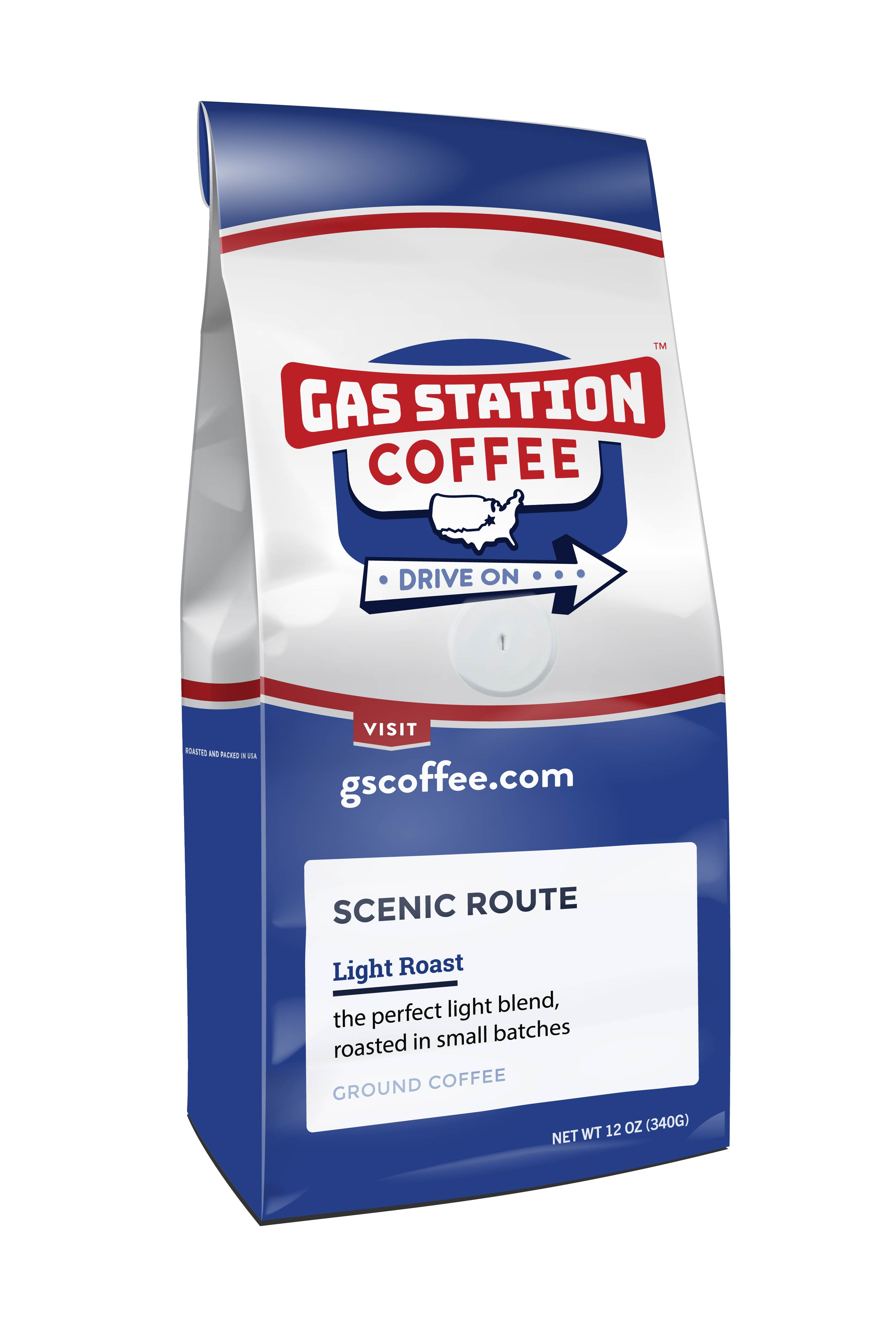 Example of Packaging Project Design for Gas Station Coffee