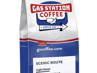 Packaging Project Design for Gas Station Coffee package design