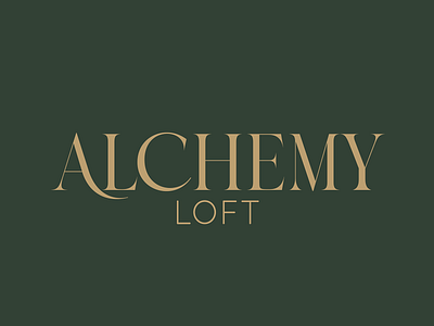 Alchemy Loft Wordmark beauty wordmark