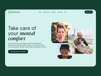 Therapy Clinic Website | Webflow Template clinic medical provider template therapy web web design webflow website