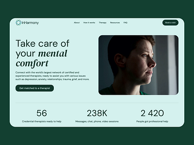 Therapy Clinic Website | Webflow Template clinic medical provider template therapy web web design webflow website