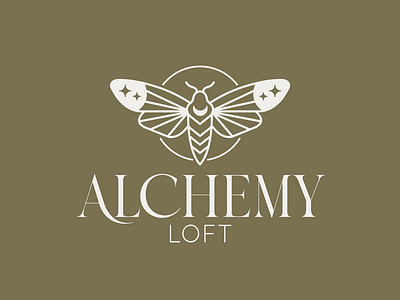 Alchemy Loft Alt Lockup alchemy beauty lockup