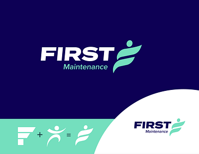 First Maintenace Brand Development logodesign websitedesign