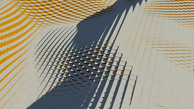Wave of bars loop 3d animation loop motion design motion graphics