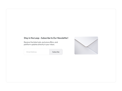 Newsletter Subscription ✉️ envelope form newsletter subscribe subscribe form subscribe now subscription