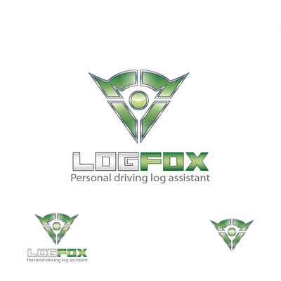 Logo design - Driving log assistant advertising driving graphic design location log logo design map
