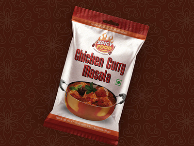 Masala pouch packaging design chips design chips packet design design graphic design label design masala label design masala pouch design masala pouch packaging design packaging design pouch pouch design