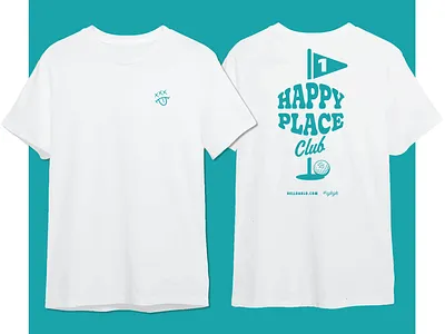 HA - Golf // HAPPY PLACE design golf graphic design illustration tshirt