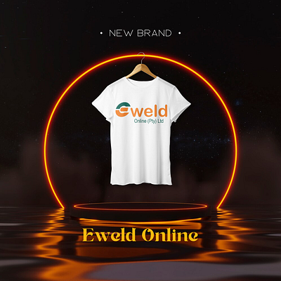 Eweld Online advertising brand identity corporate stationery logo design marketing packaging print social media post sticker visual identity
