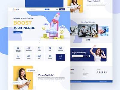 Agency Landing Page