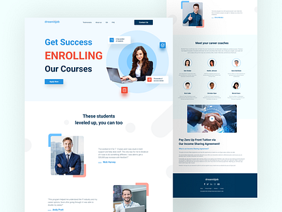 E Learning Landing Page